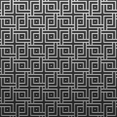 Gümüş/Platin Metalik arka plan geometrik desenli. Zarif lüks stil.