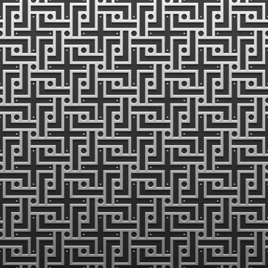 Gümüş/Platin Metalik arka plan geometrik desenli. Zarif lüks stil.