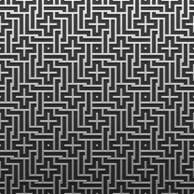 Gümüş/Platin Metalik arka plan geometrik desenli. Zarif lüks stil.