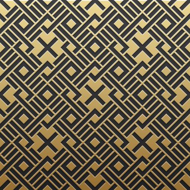 Geometrik desenli altın metalik arka plan. Zarif lüks stil.