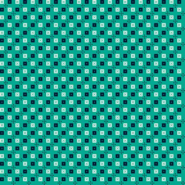Basit geometrik şekiller ile şirin pixelated desen. Tekstil ve iç tasarım için yararlı.