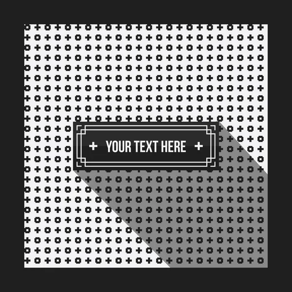 Text-Hintergrund mit verpixeltem monochromen Muster. nützlich für Unternehmenspräsentationen, Werbung und Webdesign. neutraler Stil — Stockvektor