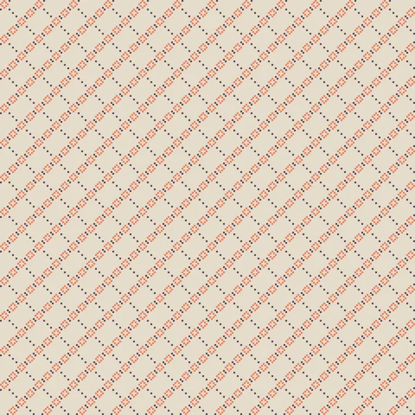 รูปแบบพิกเซลน่ารักที่มีรูปทรงเรขาคณิตที่เรียบง่าย มีประโยชน์สําหรับการออกแบบสิ่งทอและการตกแต่งภายใน . — ภาพเวกเตอร์สต็อก