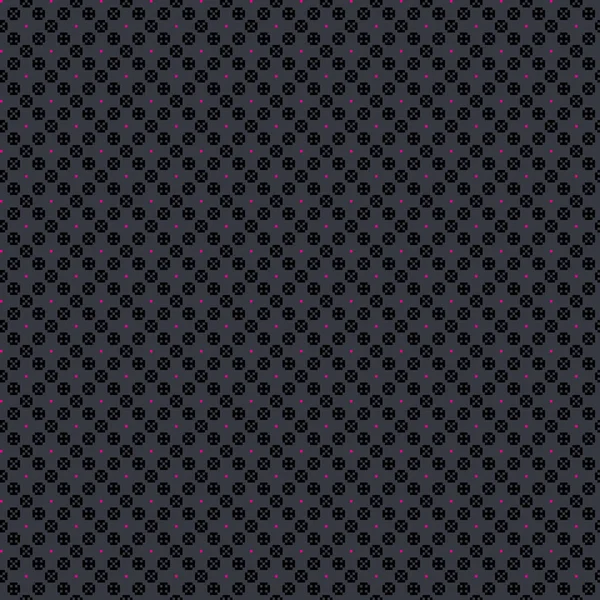 Mignon motif pixellisé avec des formes géométriques simples. Utile pour le textile et le design d'intérieur . — Image vectorielle