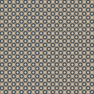 Basit geometrik şekiller ile şirin pixelated desen. Tekstil ve iç tasarım için yararlı.