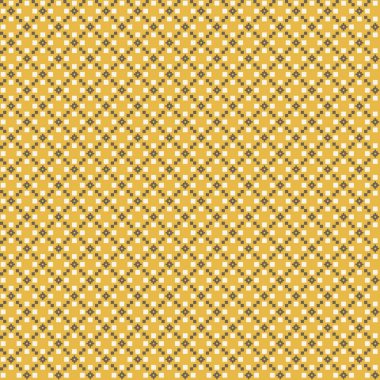 Basit geometrik şekiller ile şirin pixelated desen. Tekstil ve iç tasarım için yararlı.