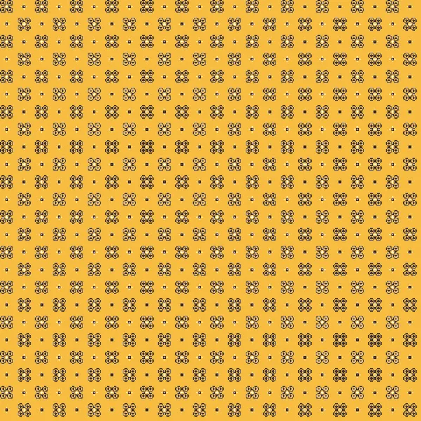 Niedliche pixelige Muster mit einfachen geometrischen Formen. nützlich für Textil- und Innenarchitektur. — Stockvektor