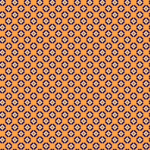 Niedliche pixelige Muster mit einfachen geometrischen Formen. nützlich für Textil- und Innenarchitektur. — Stockvektor