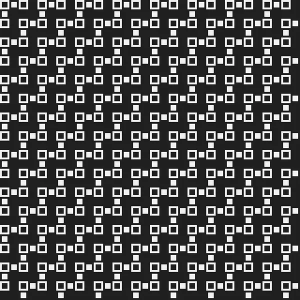 Strict pixelated seamless pattern in corporate style. Useful for web backgrounds, textile or interior design. — Stock Vector