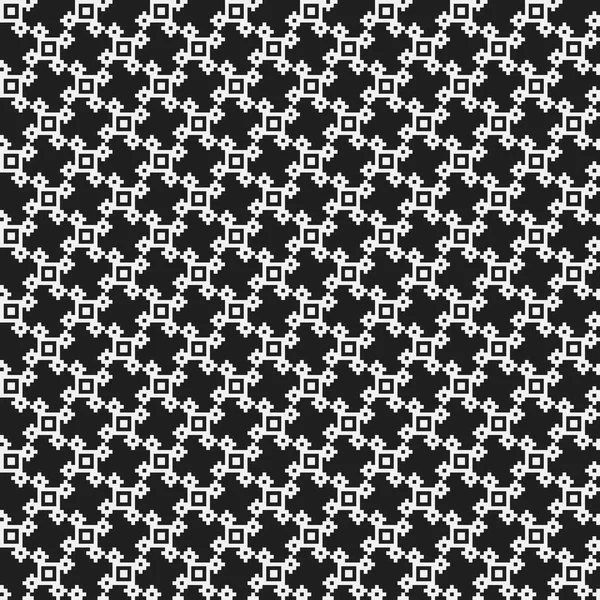 Strikt pixelated sömlösa mönster i corporate stil. Användbar för web bakgrunder, textil eller inredning. — Stock vektor