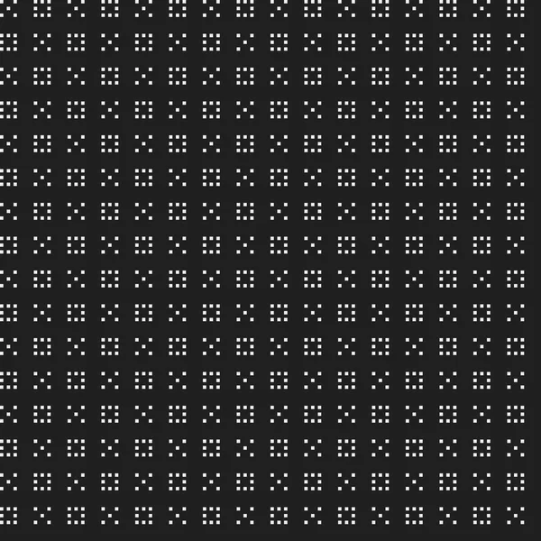 Sıkı pixelated seamless modeli kurumsal tarzı. Web arka planlar, tekstil veya iç tasarım için yararlı. — Stok Vektör