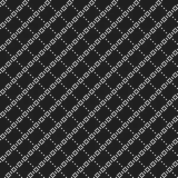 Strikt pixelated sömlösa mönster i corporate stil. Användbar för web bakgrunder, textil eller inredning. — Stock vektor