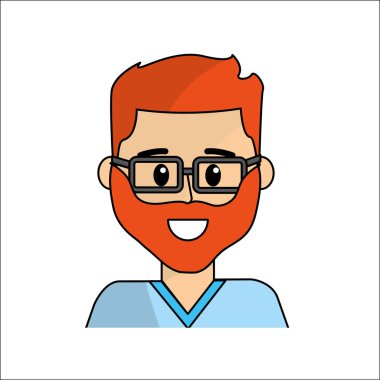 adam gözlük simgesi olan insanlar, mutlu yüz