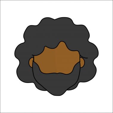 insanlar, avatar yüz erkek simgesi