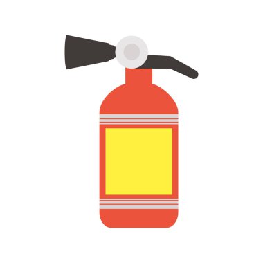 fire extinguisher flat style icon