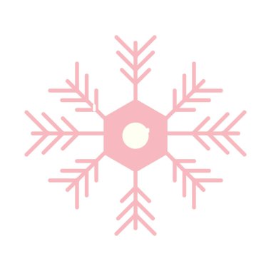 Mutlu Noeller kar tanesi süsü süsleme ikonu