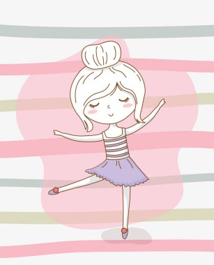 beautiful little girl with pastel colors