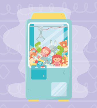 claw machine with joystick controller toys
