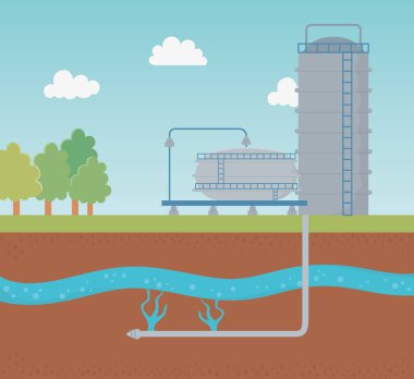 extracting petroleum process exploration fracking