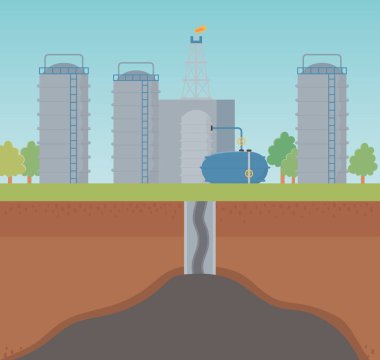 factory oil extraction process fracking