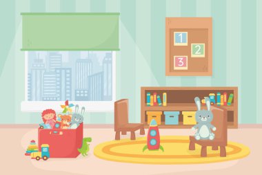 oda oyuncakları tahta numaraları raf koltuğu penceresi