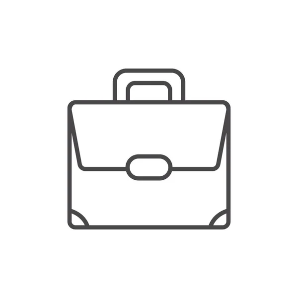 Ізольована професійна валіза Векторний дизайн — стоковий вектор