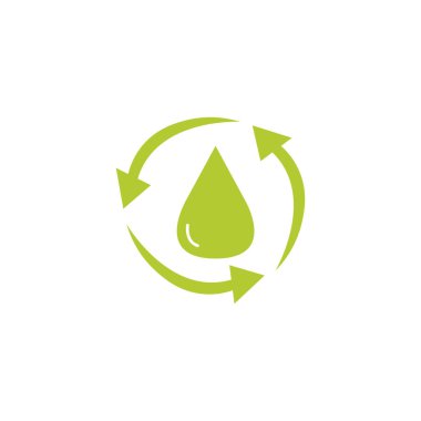drop green eco friendly fill style icon