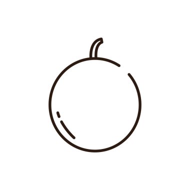 Isolated melon icon line vector design