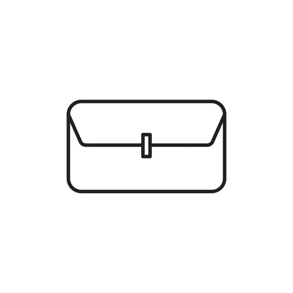 Isolated purse icon line design — Image vectorielle
