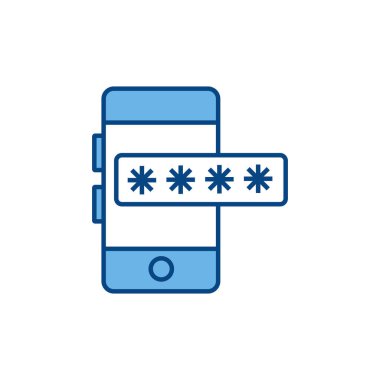 smartphone password internet line and fill