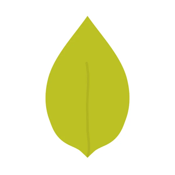 잎 식물 정원 자연 아이콘 — 스톡 벡터