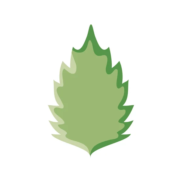 잎 식물 정원 자연 아이콘 — 스톡 벡터