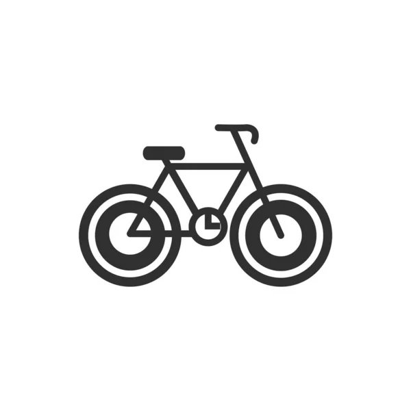 Isolated bike flat vector design — Stok Vektör