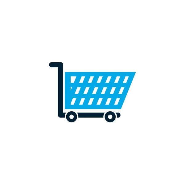 Isolated shopping cart icon design — Stock Vector