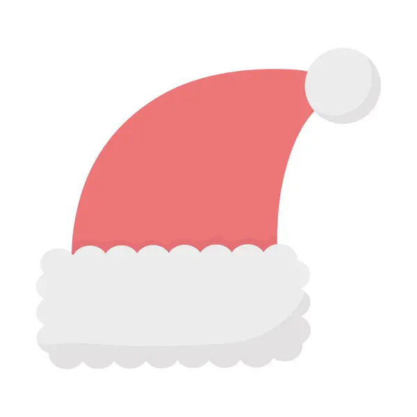 Red hat of saanta celebration merry christmas — 스톡 벡터