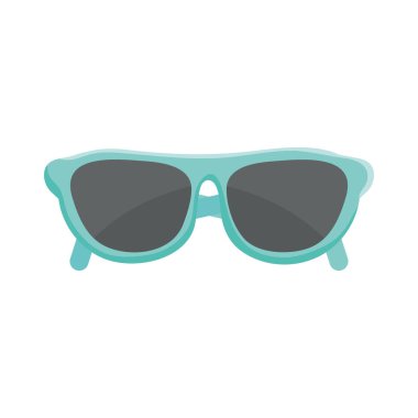 yaz güneş gözlüğü optik aksesuar simgesi