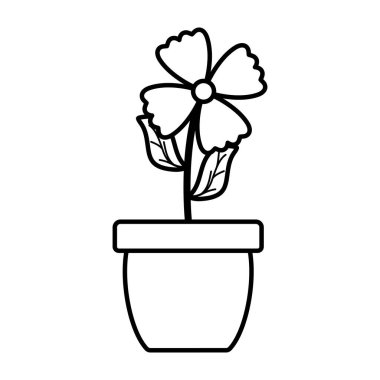 seramik çömlek dekorasyon çiçekler Bahçe