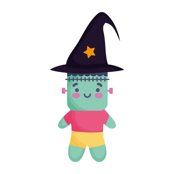 Трюк или угощение - счастливый Хэллоуин — стоковый вектор