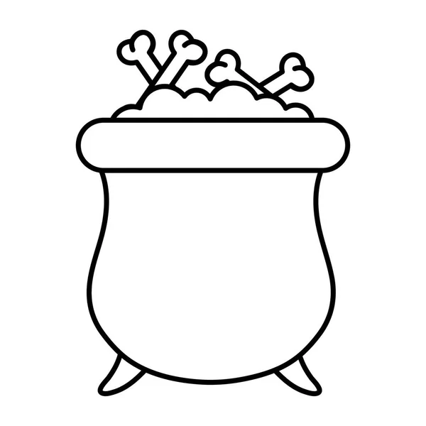 Truc ou gâterie - image de l'halloween heureux — Image vectorielle