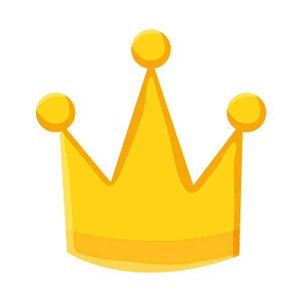 Crown queen pop art style — Stockový vektor