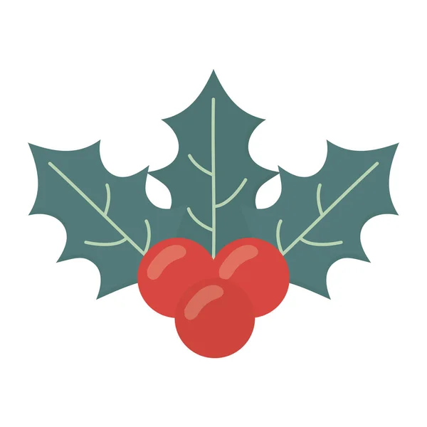Χριστουγεννιάτικη γιορτή γιορτής βατόμουρου — Διανυσματικό Αρχείο