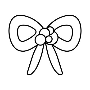 Yay topları süsleme kalın çizgi