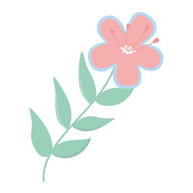 İzole tasarlamak vektör çiçek