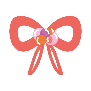 kırmızı yay topları dekorasyon süsü