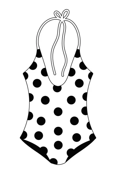 夏と休暇の水着デザイン — ストックベクタ