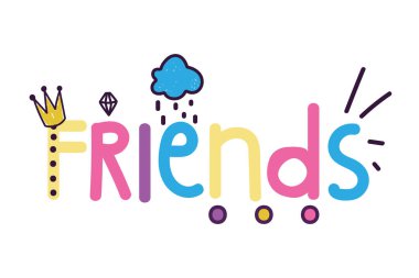 Isolated friends word vector design