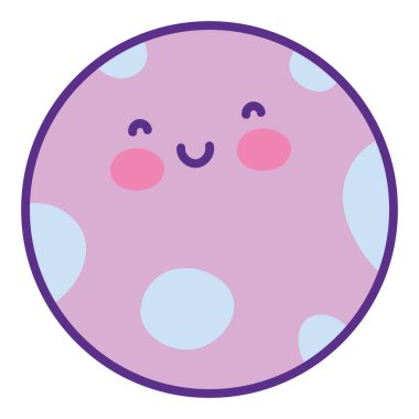 Planet cartoon vector design vector illustration