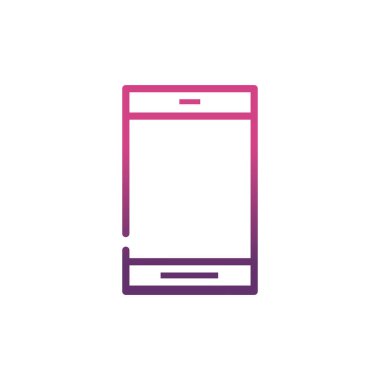 akıllı telefon ağı sosyal medya simgesi satırı