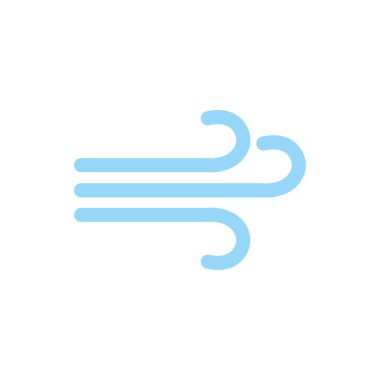 İzole hava ikonu düz vektör tasarımı