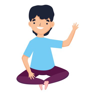 İzole edilmiş insan vektör tasarımı çizimi